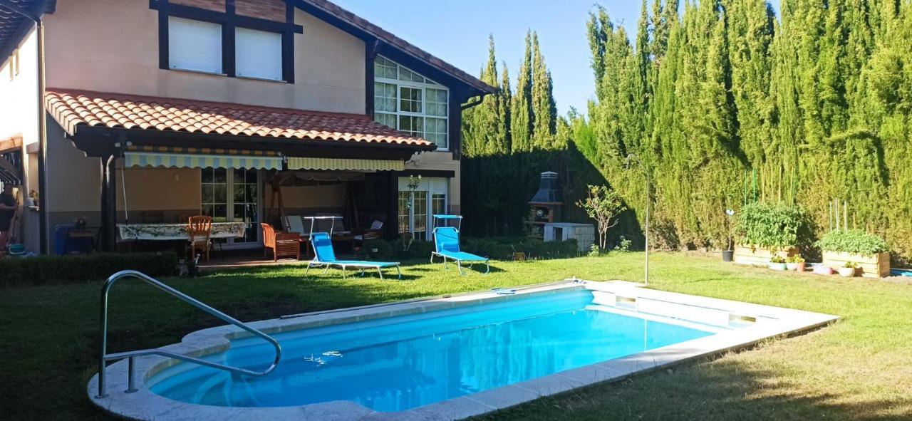 Vivienda El Olivo Con Piscina Privada Y Jardin. Villa Ayegui ภายนอก รูปภาพ